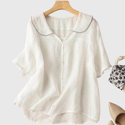 Elowena | Women’s Short Sleeve Blouse