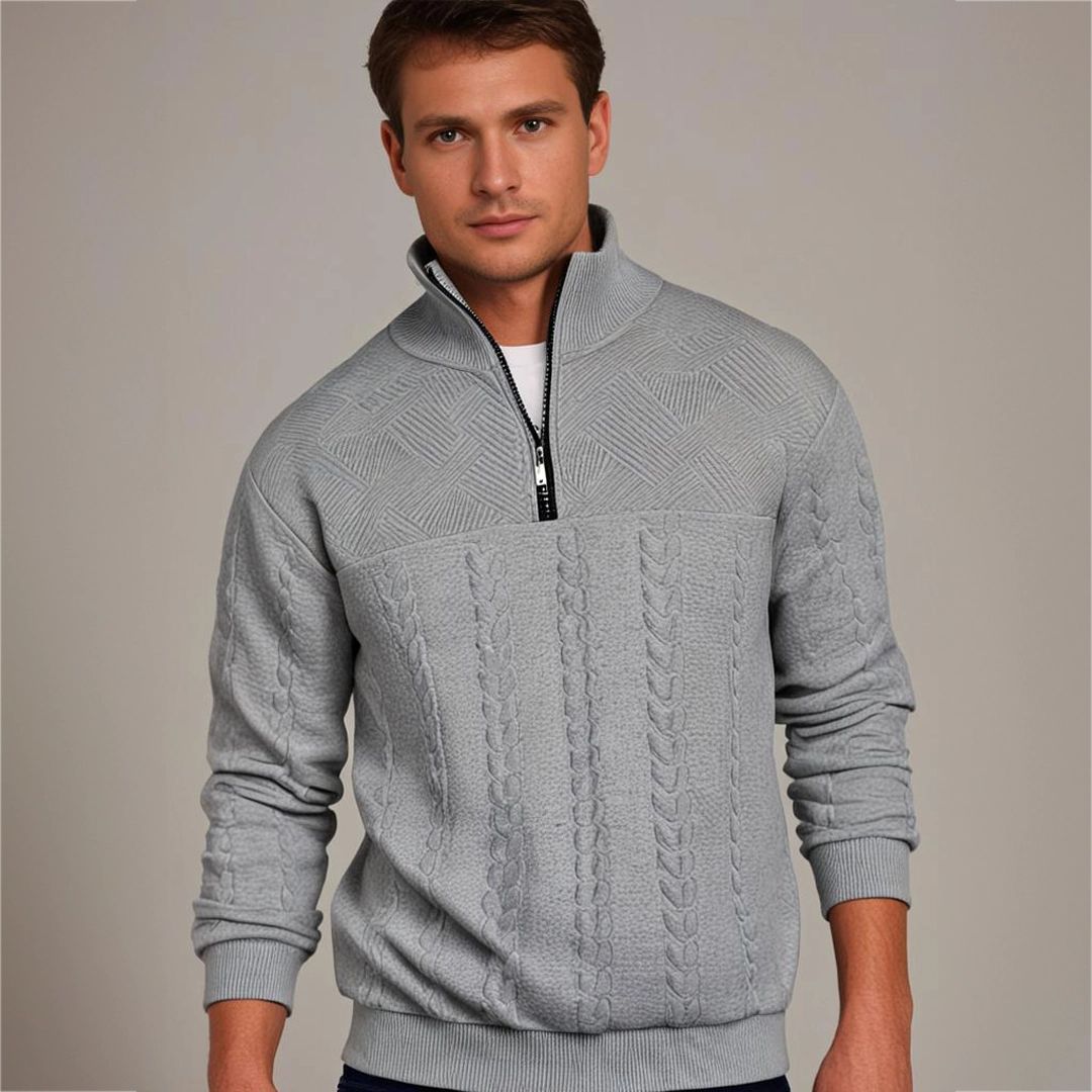 Corbett | Men’s Cable Knit Sweater