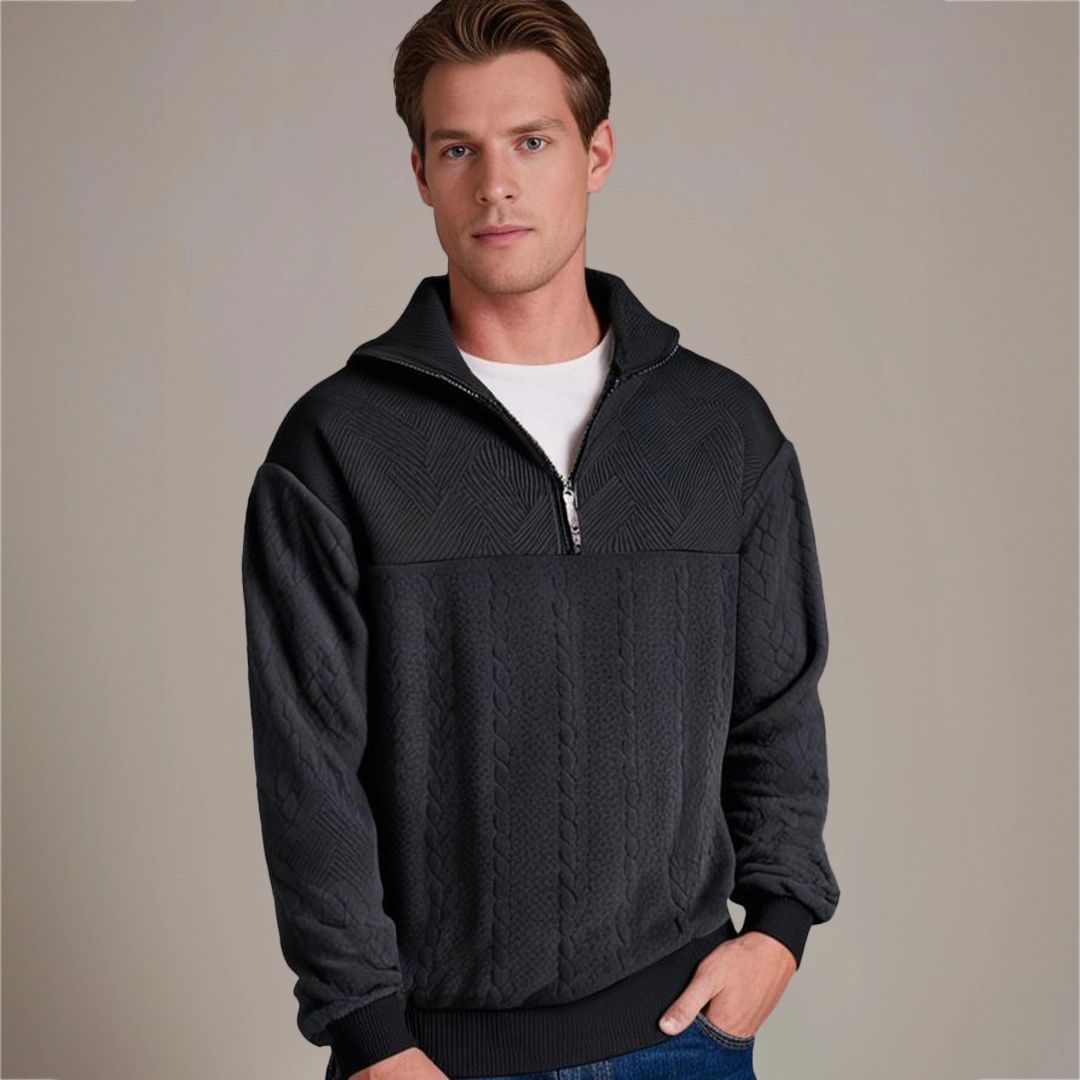 Corbett | Men’s Cable Knit Sweater