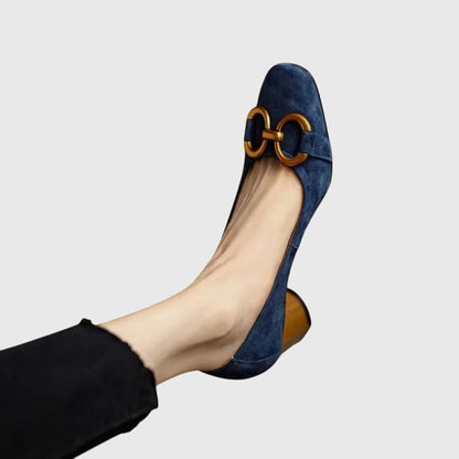 Liora | Women’s Stylish Block Heel Pumps