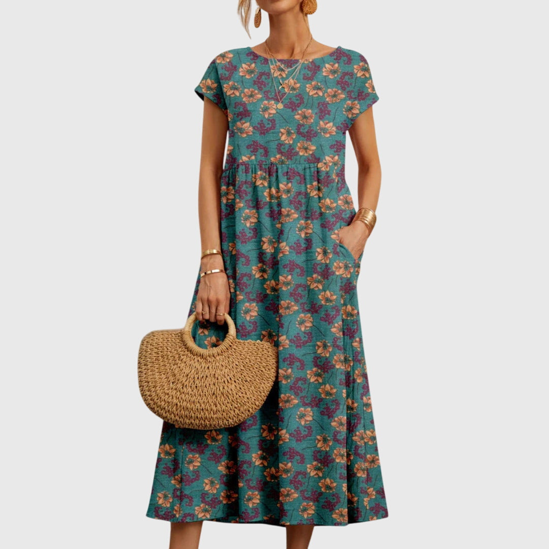 Rosalie | Women’s Floral Maxi Dress
