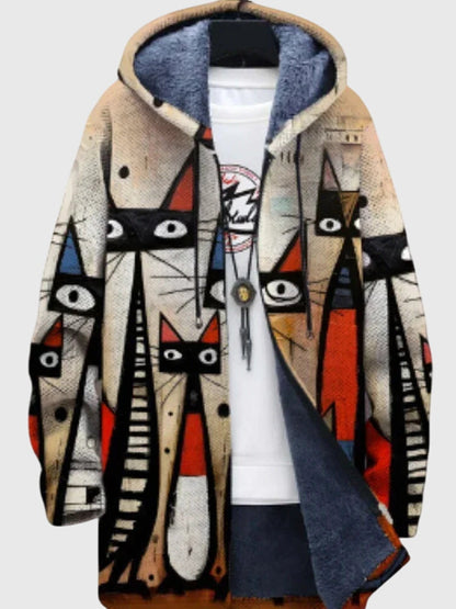 Teagan | Women’s Artistic Print Jacket