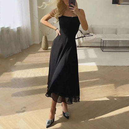 Kelsey | Women’s Wedding Guest Square Neck Midi Dress