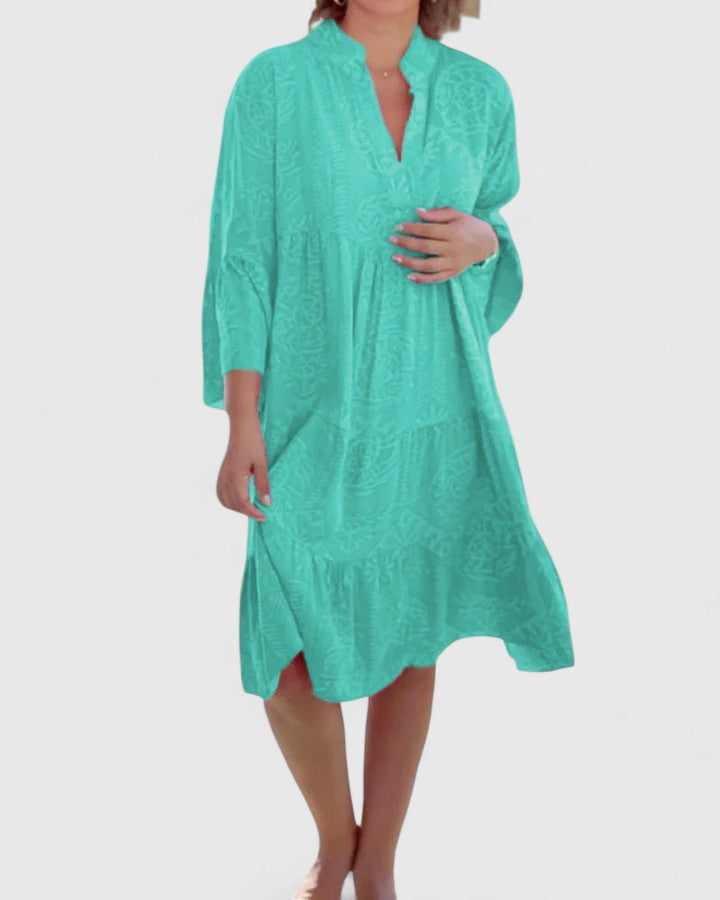 Aubrey | Women’s Sophisticated Flowy Beach Cover-Up Dress