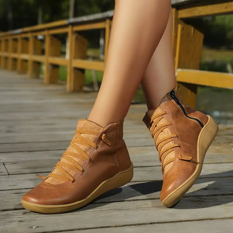 Brielle | Women’s Lightweight Lace-Up Daily Boots