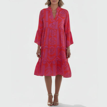 Aubrey | Women’s Sophisticated Flowy Beach Cover-Up Dress