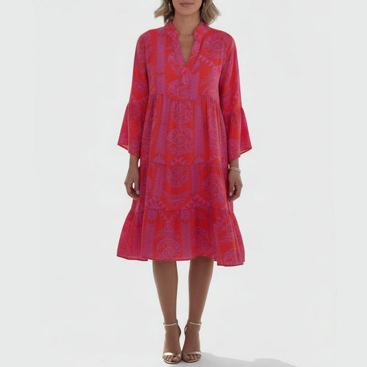Aubrey | Women’s Sophisticated Flowy Beach Cover-Up Dress