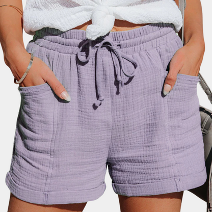Juniper | Women’s Elegant Drawstring Summer Shorts