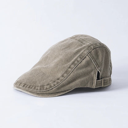Dale | Women’s Classic Washed Cotton Beret Cap
