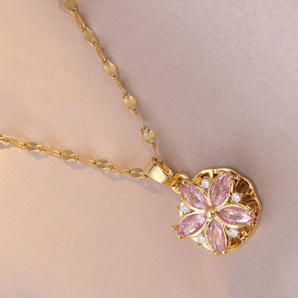 Elarion | Women’s Crystal Chain Necklace