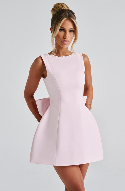 Mallory | Women’s Wedding Guest Structured Mini Dress