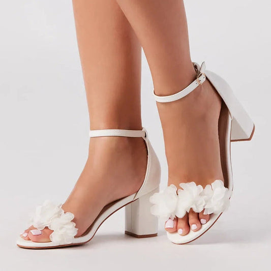 Trista | Women’s Feather Detail Heel