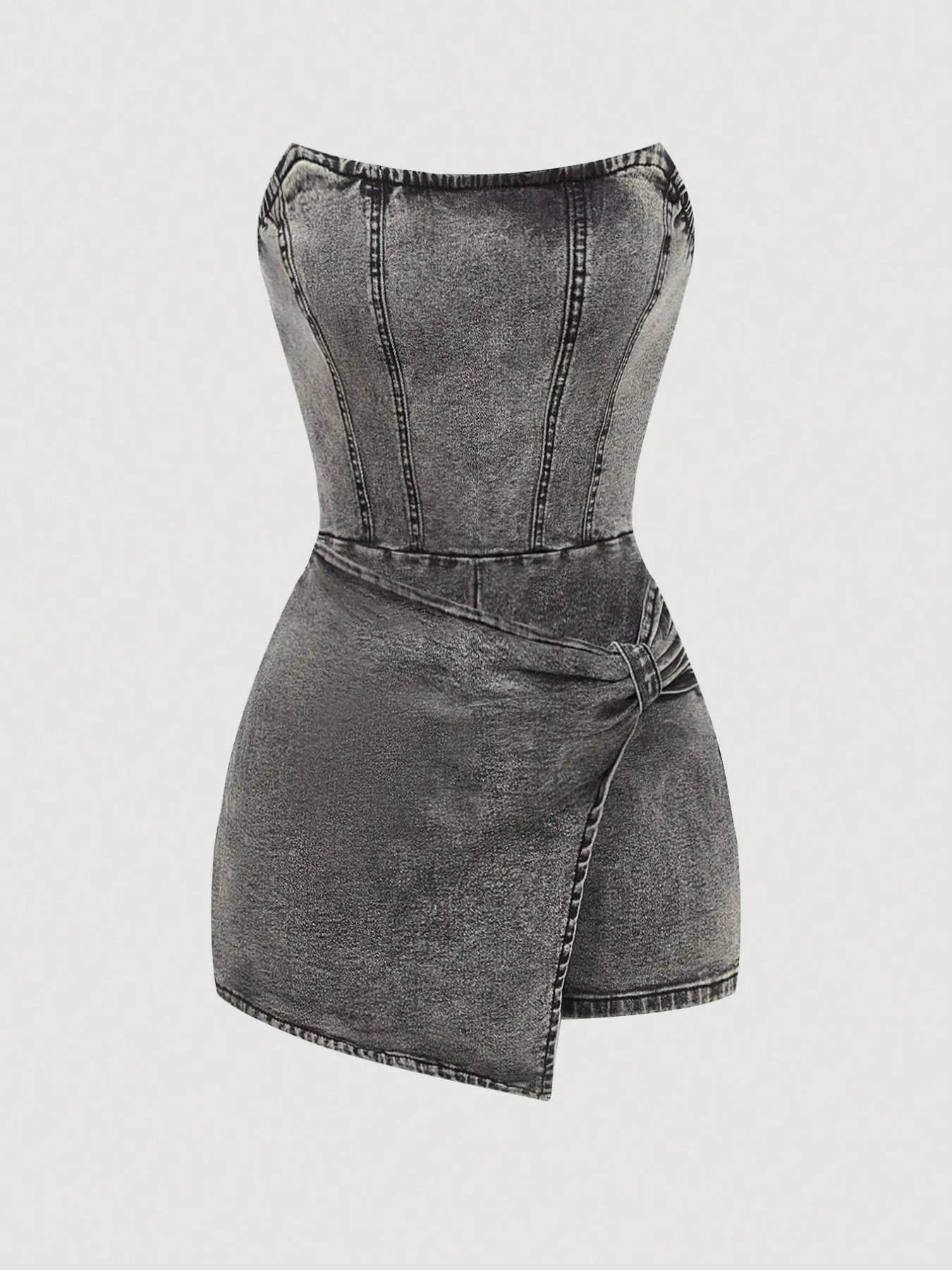 Kenzie | Women’s Strapless Denim Romper