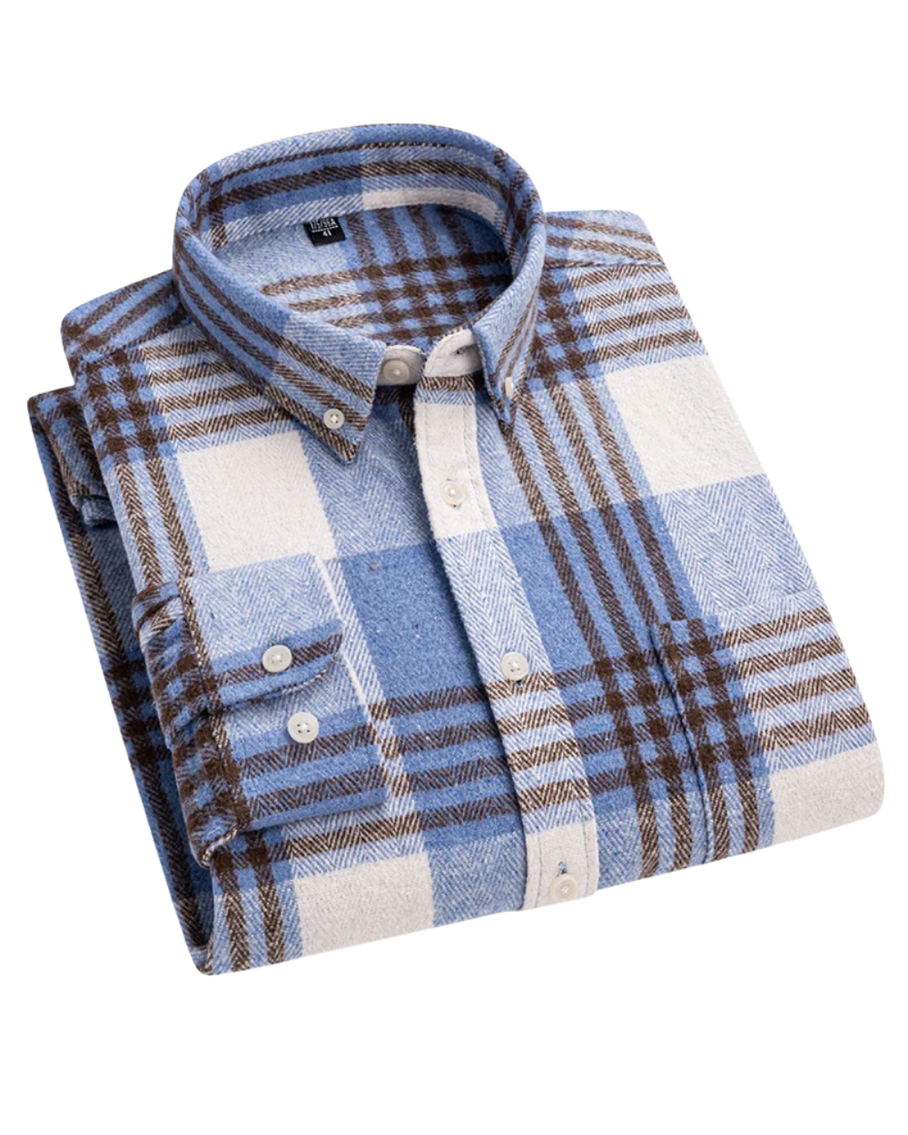 Jake | Men’s Classic Checked Cotton Button Up Shirt
