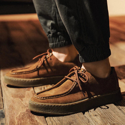 Jason | Men’s Suede Lace Up Casual Shoes