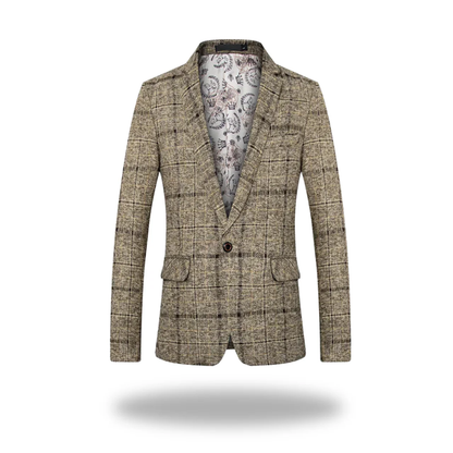 Stellan | Men’s Premium Modern Check Tailored Jacket