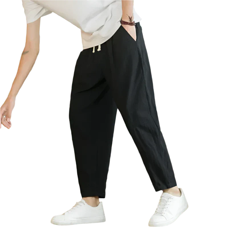 Raymark | Men’s Relaxed Fit Cotton Trousers