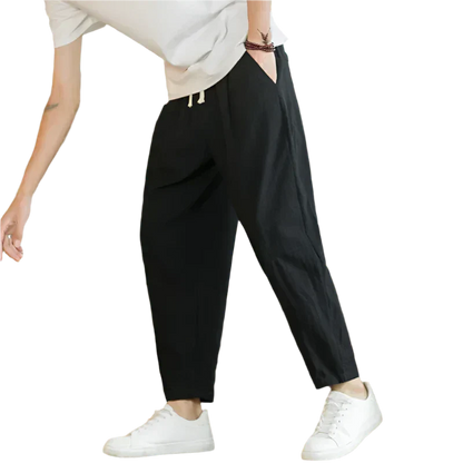 Raymark | Men’s Relaxed Fit Cotton Trousers