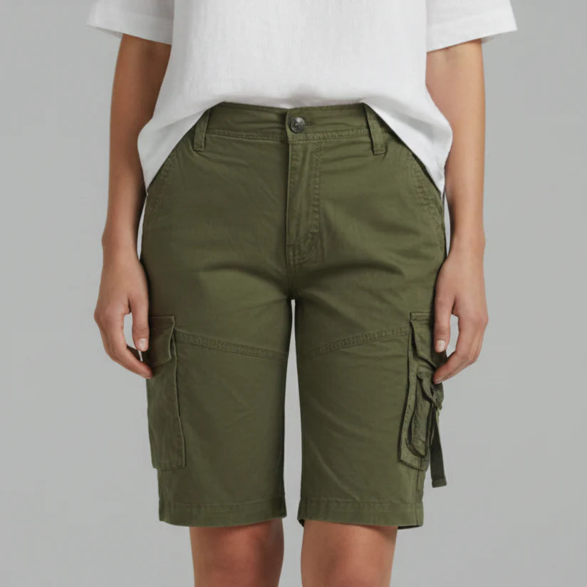 Harlowe | Women’s Cargo Shorts with Utility Pockets