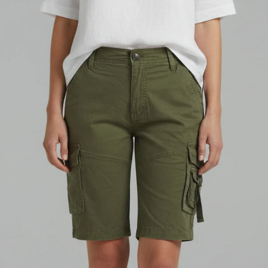 Harlowe | Women’s Cargo Shorts with Utility Pockets