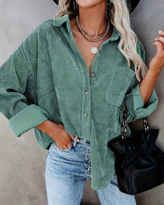 Harper | Women’s Vintage Corduroy Shirt