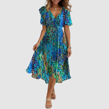 Paisley | Women’s Vibrant Midi Dress