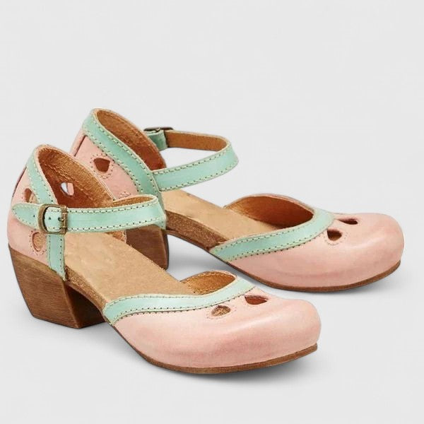 Aubriella | Women’s Orthopedic Colorblock Cutout Sandals
