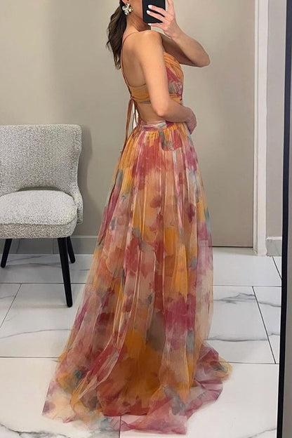 Seraphina | Women’s Elegant Pleated Maxi Dress