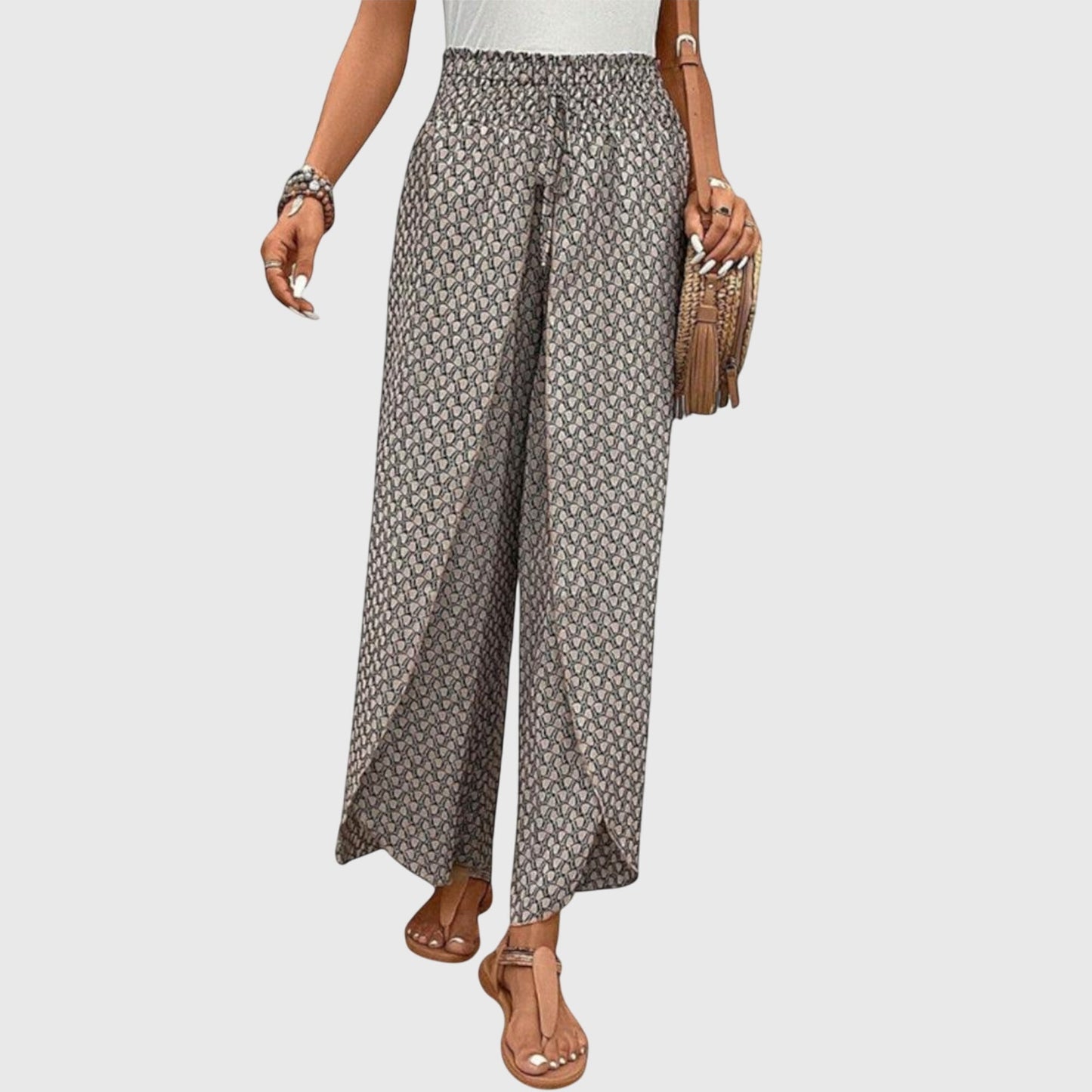 Brynn | Women’s Stylish Printed Palazzo Trousers