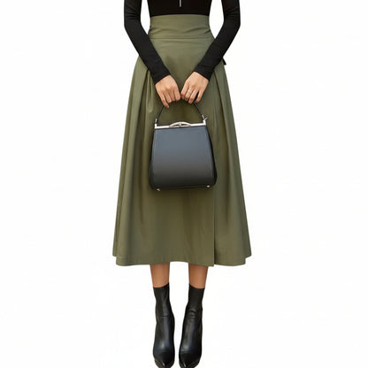 Bellamy | Women’s High Waist Midi Skirt