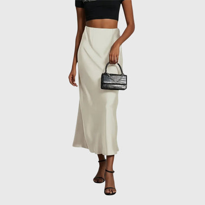 Whitney | Women’s Bias-Cut Midi Skirt