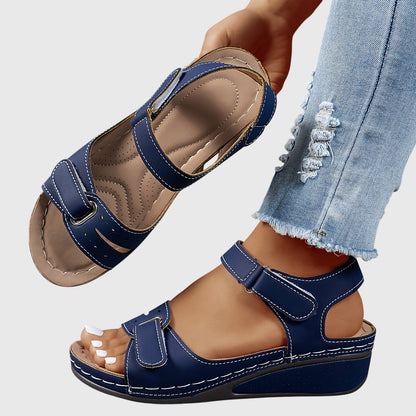 Bexley | Women’s Orthopedic Adjustable Wedge Sandals