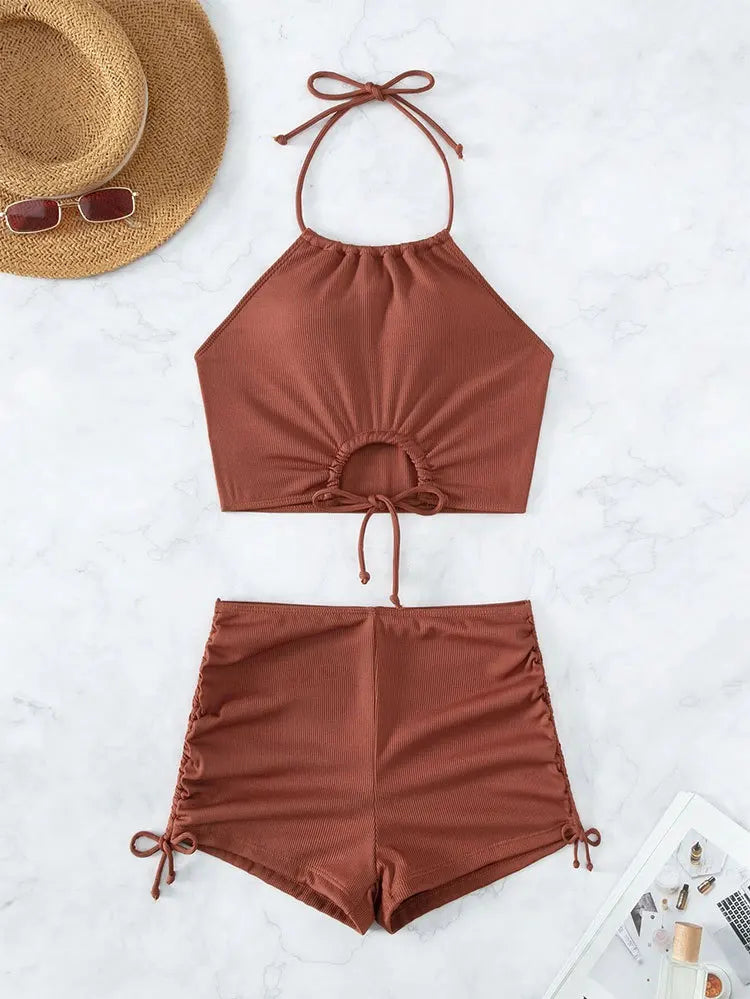 Naya | Women’s Ribbed Swimwear Set