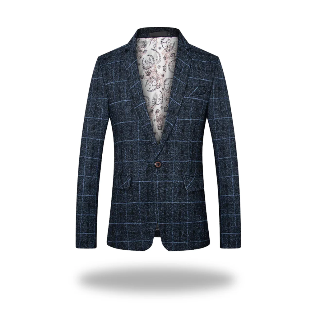 Stellan | Men’s Premium Modern Check Tailored Jacket