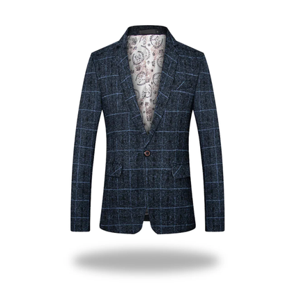 Stellan | Men’s Premium Modern Check Tailored Jacket