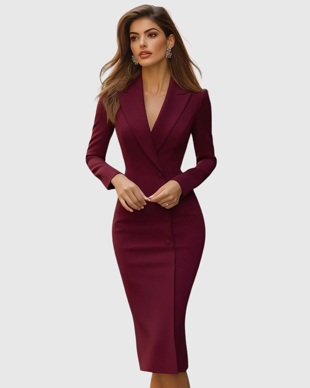 Odessa | Women’s Blazer Midi Dress