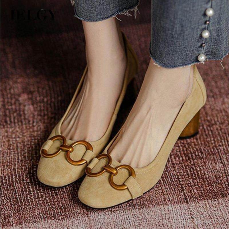 Liora | Women’s Stylish Block Heel Pumps