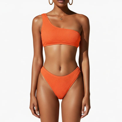 Lyanna | Women’s Bikini Set with Asymmetrical Top