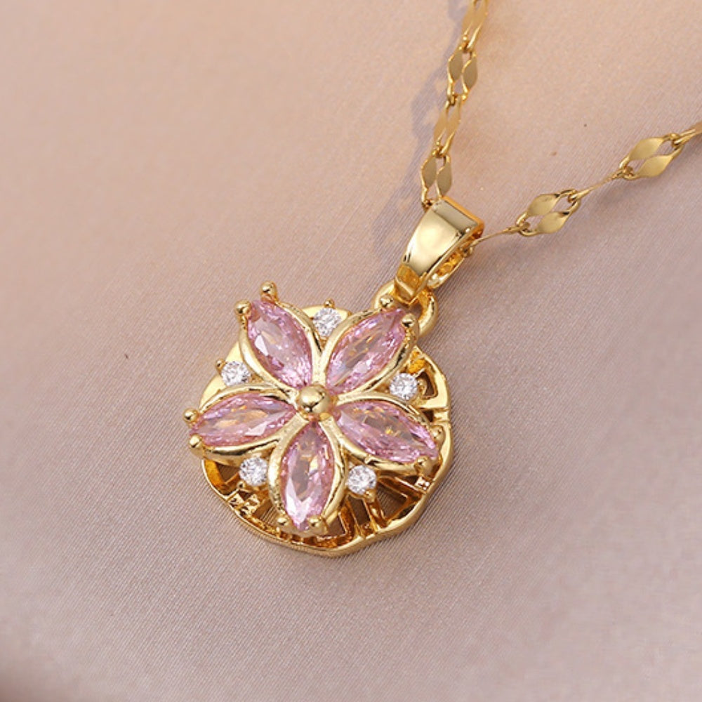 Elarion | Women’s Crystal Chain Necklace