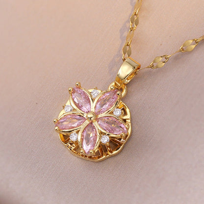 Elarion | Women’s Crystal Chain Necklace