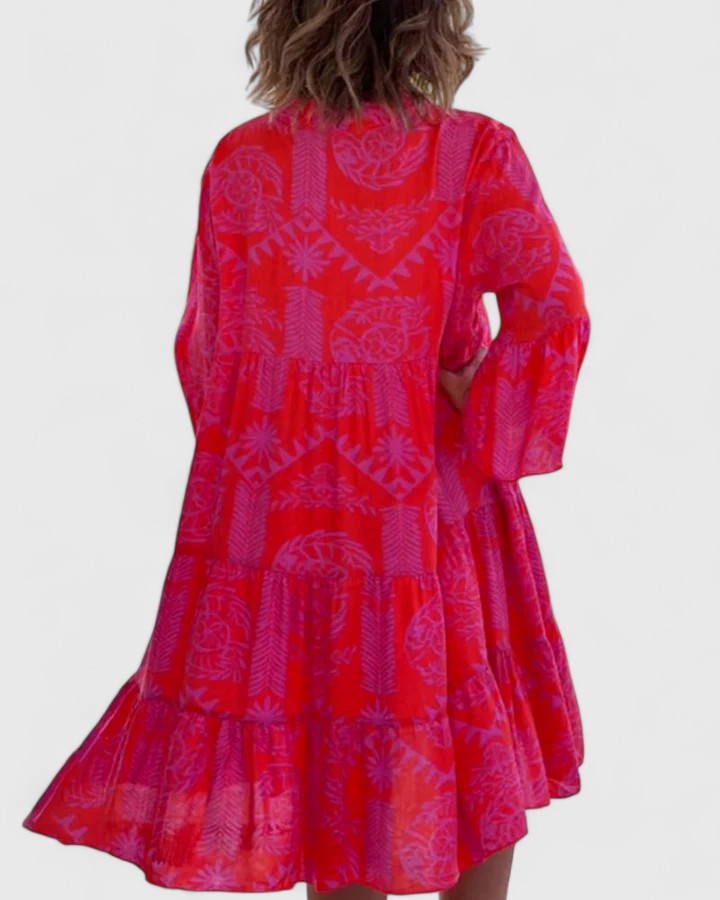 Aubrey | Women’s Sophisticated Flowy Beach Cover-Up Dress