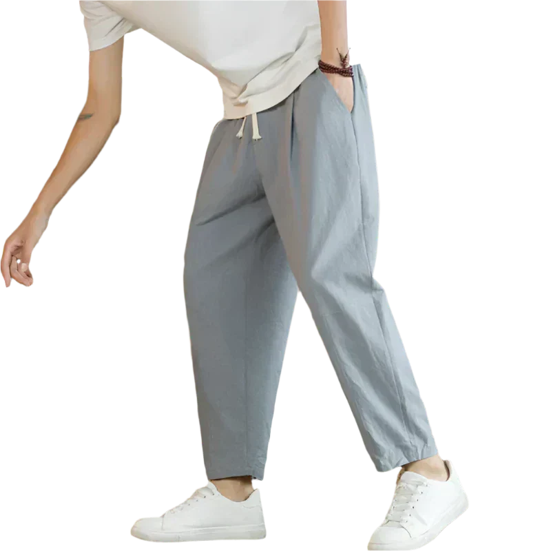 Raymark | Men’s Relaxed Fit Cotton Trousers