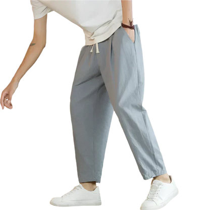 Raymark | Men’s Relaxed Fit Cotton Trousers