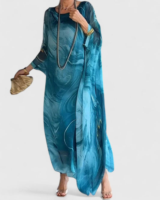Solara | Women’s Abstract Maxi Dress