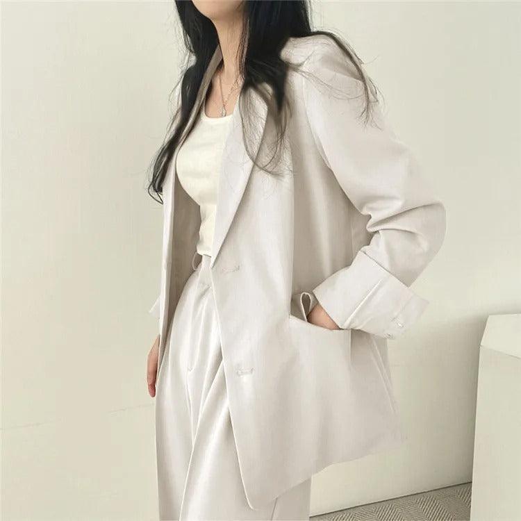 Maris | Women’s Tailored Suit Set with Long Blazer