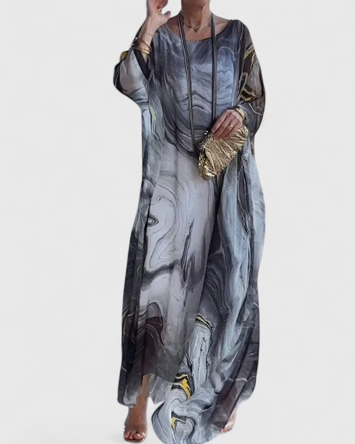 Demelza | Women’s Flowing Kaftan Maxi Dress