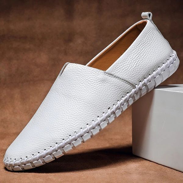 Peter | Men’s Hand Stitch Slip On Loafers