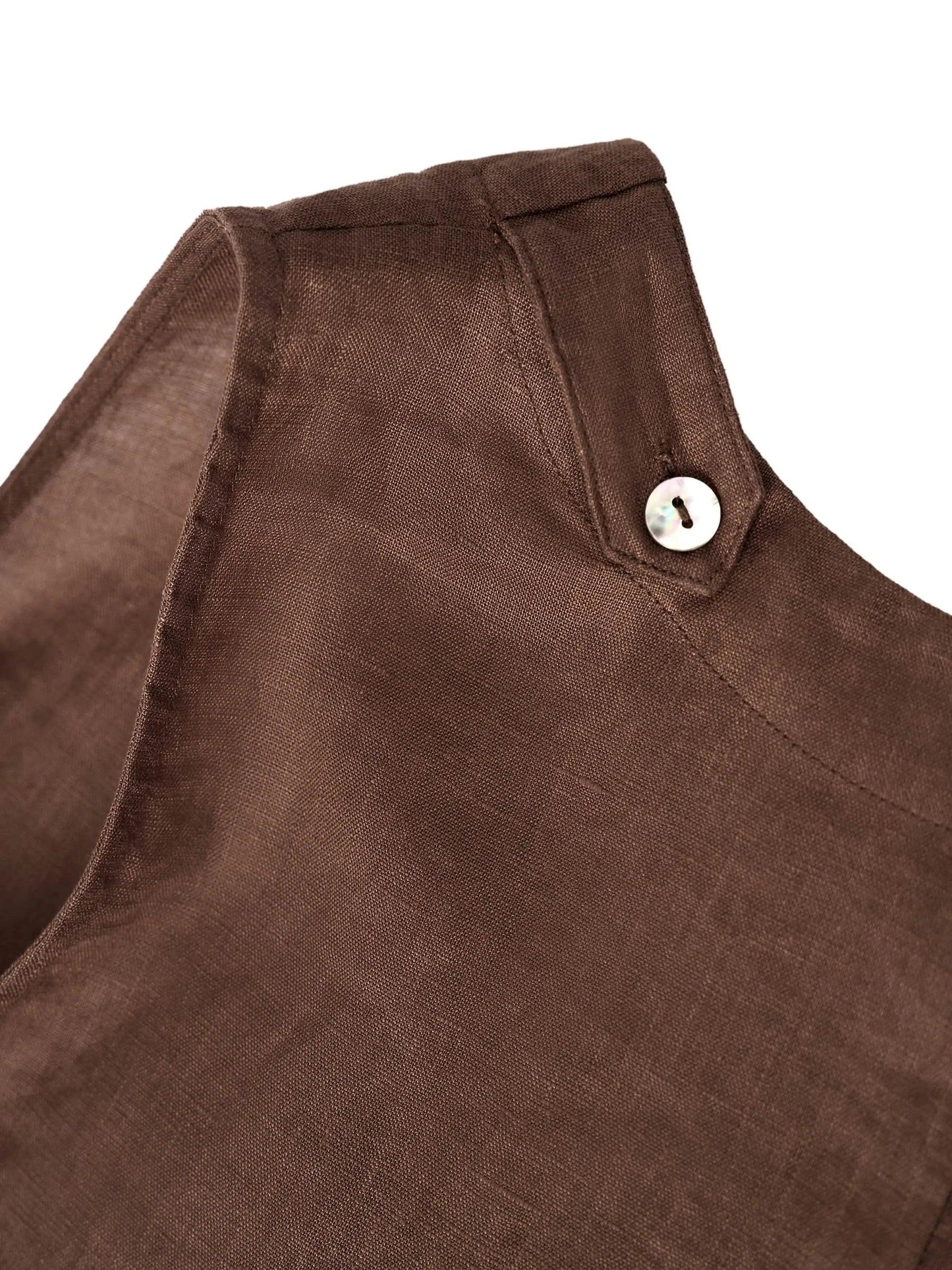 Julia | Women’s Linen Sleeveless Easy Shift Dress