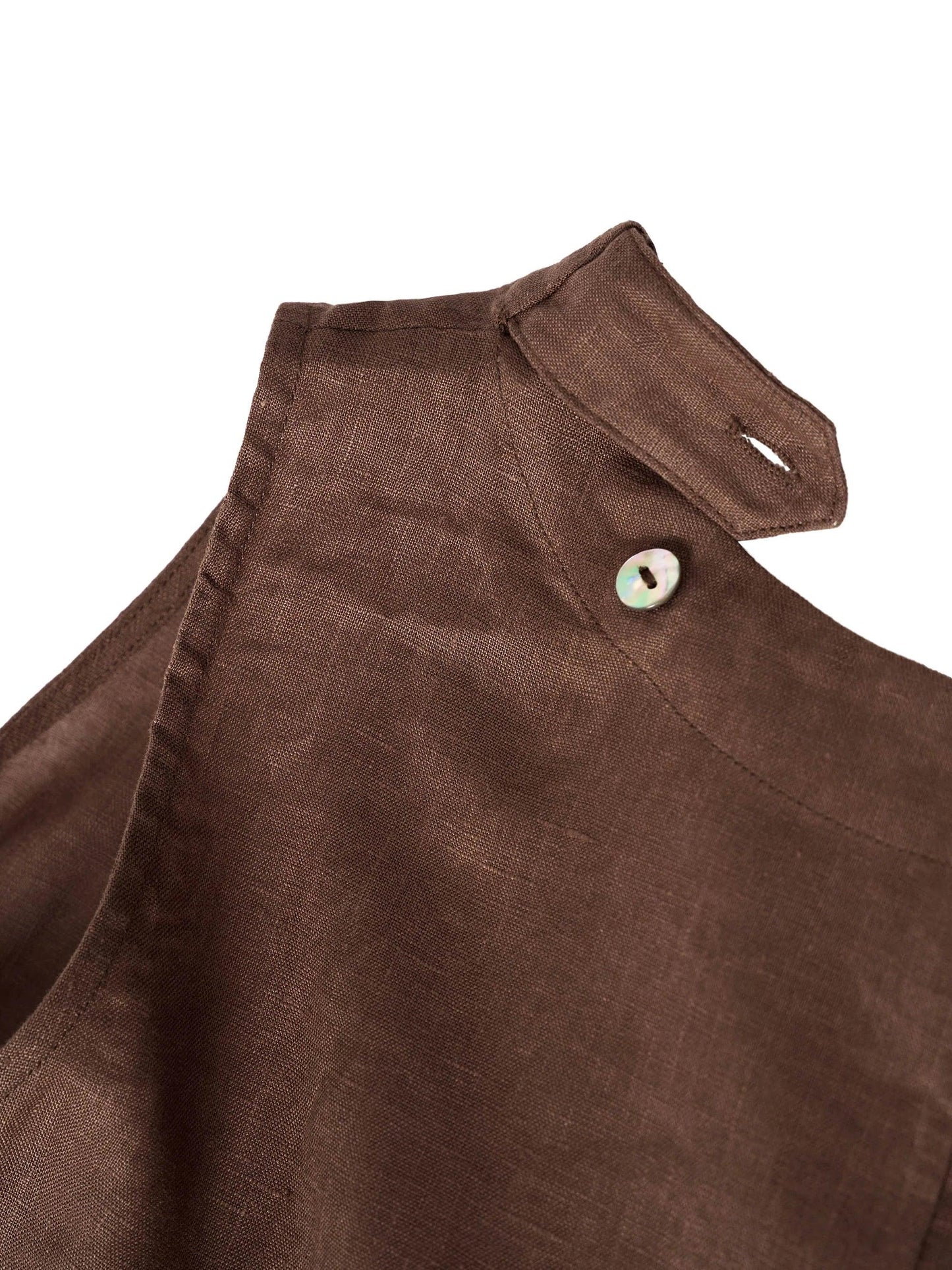 Julia | Women’s Linen Sleeveless Easy Shift Dress
