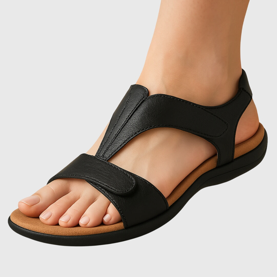 Rhiannon | Women’s Elegant Orthopedic Cross Strap Sandals